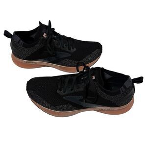 Brooks Levitate 4 Women’s Running Shoes US 10 Black Rose Gold Knit Road Training